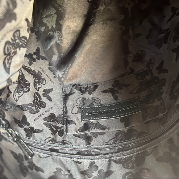 REBECCA MINKOFF Pebbled Leather Shoulder and/or crossbody bag fringe detail Boho - Picture 10 of 13